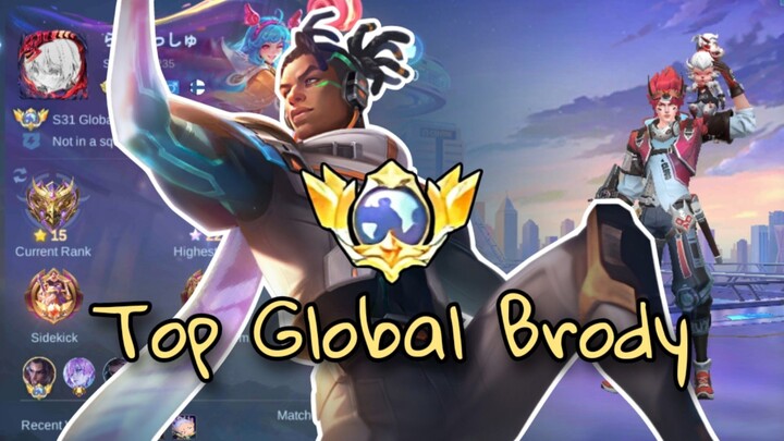 Top Global Brody Mythical Immortal 223 Stars 🎭