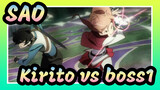 Sword Art Online|【HP/Main Story】Kirito vs boss1