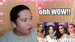 Miss Universe 2021 TOP FAVORITES NOVEMBER! REACTION || Jethology