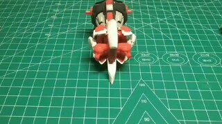 【Stop-motion animation】MG Red Heretic Automatic Assembly