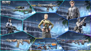 ALL S8 BATTLE PASS REWARS| GROUND FORCES SUBSCRIPTION | ALL CHARACTER AND GUN SKINS IN GAME VIEW