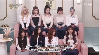Kim Sejeong (dream to become a Trot Singer when she turn 40)
