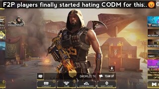 F2P players have started hating CODM because of this..😡