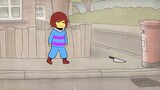 When Frisk picked up the knife