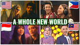 A WHOLE NEW WORLD by Alddin Movie | Who sang it better? | Malaysia Ã— Indonesia Ã— Philippines Ã— USA
