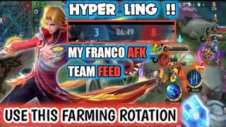 My LING Rotation VS 2 META TANK | MOBILE LEGENDS