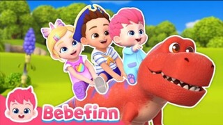 YouTube Bebefinn | EP127 | 🦕🦖 Welcome to Dino World | Nursery Rhymes and Kids Songs | Views+15
