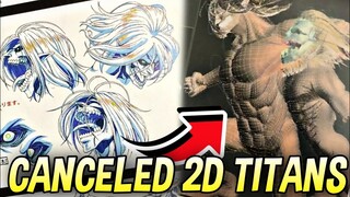 WHY MAPPA DIDN'T USE 2D TITANS in Attack On Titan Season 4!