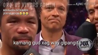 (file #26) Manny pacquaio WINNER BISDAK INTERVIEW