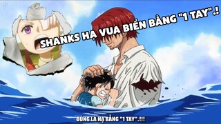 Nghe đâu Uta nói rằng Shanks hạ con Vua biển chỉ bằng 1 tay.!