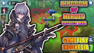 TACTICAL RPG DENGAN ANIMASI OKE !! KINGDOM OF HEROES ANDROID GAMEPLAY INDONESIA #COBAinGAME