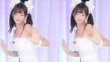 [Caviar] "Receiving Hair" White Dress Suit Live Dance Recording Screen