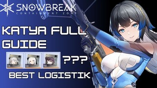 Katya Full Guide, Eli Squad Best Logistik ?? - Snowbreak Containment Zone