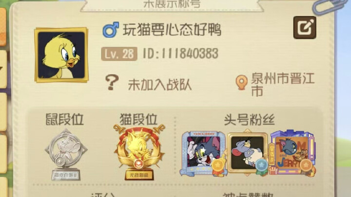 一个28级的神秘猫皇