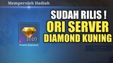 CEPAT LOGIN !! 1000 DIAMOND KUNING ! DIAMOND KUNING ORI SERVER SUDAH BISA DI AMBIL !