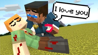 Monster School: R.I.P Alex ♥️ Police Love Sad Story | Minecraft Animation