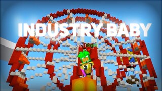 INDUSTRY BABY 🔥 - Bedwars Montage ( Blockman Go )