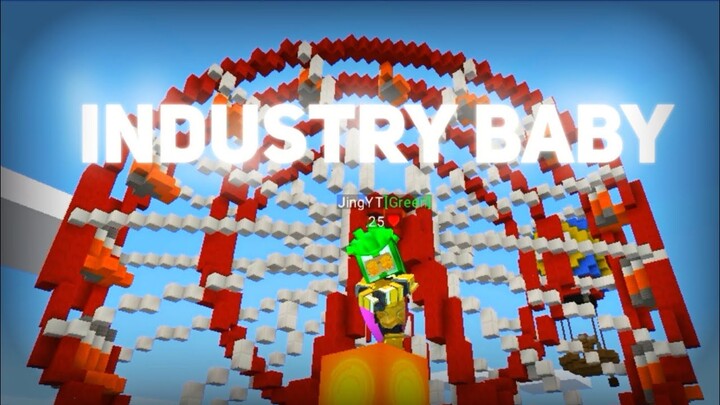 INDUSTRY BABY 🔥 - Bedwars Montage ( Blockman Go )