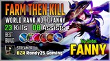 World Rank No. 7 Fanny | Fanny Best Build 2020 Gameplay by BZR Randy25 Gaming | Diamond Giveaway