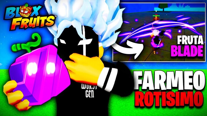 LA NUEVA FRUTA BLADE TENDRÁ ¿EL MEJOR FARMEO de BLOX FRUITS?😳⚔️