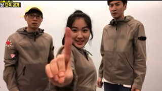 五年前公主参加的running man 搞笑片段（金惠允）