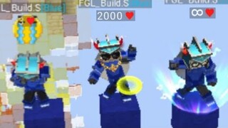 SAVING LOW HP, MAX HP or INFINITY HP? Bedwars Blockman Go