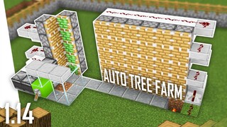 Cara Membuat Auto Tree Farm - Minecraft Indonesia 1.14