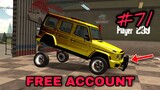 🎉free account #71🔥2021 car parking multiplayer👉new update giveaway