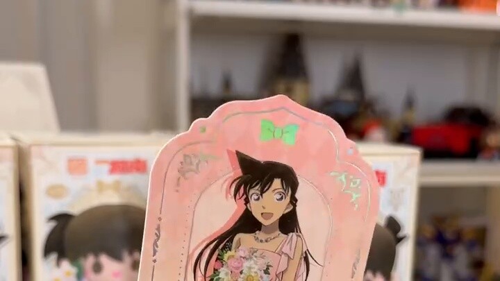 Kid is not hidden?! Super cute Conan plush blind box unboxing~