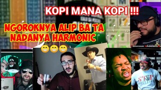 NGOROKNYA ALIPBATA NADANYA HARMONIK‼️ | MUSISI & REACTOR RAME-RAME BURU KARYA ALIP BA TA | TEKS INDO