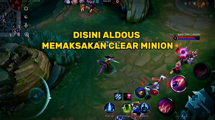 CARA LANING PHASE LAWAN ALDOUS