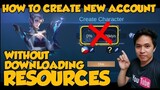 HOW TO CREATE NEW OR SMURF ACCOUNT WITHOUT DOWNLOADING RESOURCES 2020 TUTORIAL