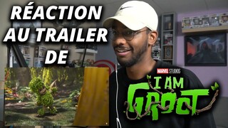 REACTION au TRAILER d'I AM GROOT !