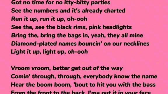 Blackpink lyrics
