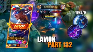 LAMOK PART 132 | BRUNO BEST BUILD AND EMBLEM SEASON 24 | Mobile Legends Bang Bang