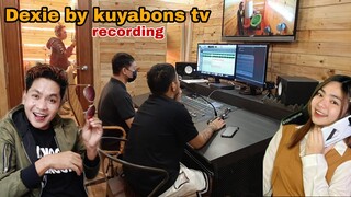 Paano kami nag Meet ni Dexie-Recording BTS | kuyabons