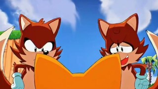 (versi berbeda) Sonic bertemu Tails untuk pertama kalinya