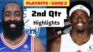 Philadelphia 76ers vs. Toronto Raptors Full Highlights 2nd QTR | April 18 | 2022 NBA Season