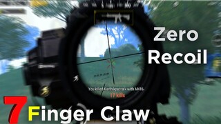 7 Finger Gyro Claw | Zero Recoil (PUBG MOBILE) | Pro Player Montage #2