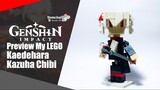 Preview my LEGO Kazuha Chibi From Genshin Impact | Somchai Ud