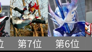 Kamen Rider TV Final Form Appearance Morning and Night Ranking Kuuga~Saber [Comparison]