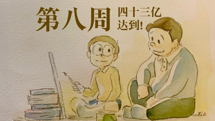 突破42亿！大陆5月31日！电影《哆啦A梦：大雄的绘世界物语》票房速报 | 第八周