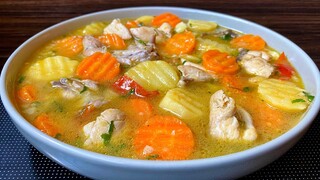 RESEP MUDAH SOP AYAM BUMBU IRIS‼️ Kuah kaldunya sangat gurih & segar #sopayam