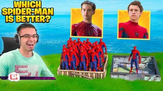 Spider Man TRIVIA in Fortnite!