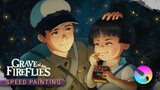 Speed Painting - Grave of the Fireflies (Seita and Setsuko)