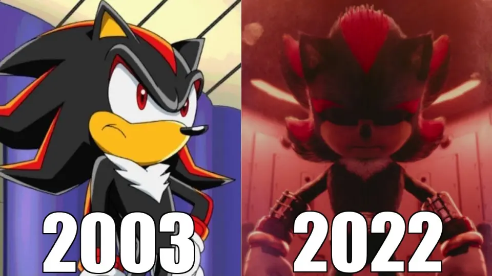 Evolution of Shadow the Hedgehog in Cartoons & Movies [2003-2022] - Bilibili