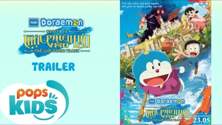 Doraemon Movie - Nobita Và Cuộc Phiêu Lưu Vào Thế Giới Trong Tranh - [Trailer] Khởi Chiếu 23.05.2025