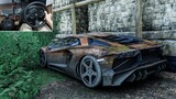 Rebuilding Lamborghini Aventador Superveloce - Forza horizon 5 | Thrustmaster T300RS Gameplay