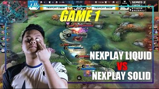 GAME 1 | NEXPLAY SOLID VS NEXPLAY LIQUID | MOYMOY PALABOY TOURNAMENT