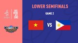 VIETNAM VS PHILIPPINES GAME 2 SEA GAME 30 | MOBILE LEGENDS BANG BANG